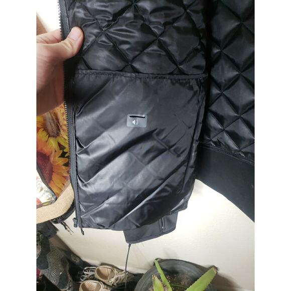 Trimark Jacket Mens Size 4XL Black Quilted Full Zip Hybrid Insulated - Picture 10 of 12